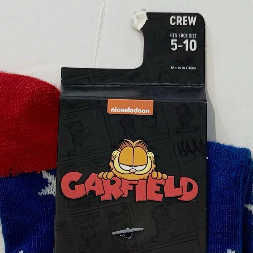 Garfield Crew Socks